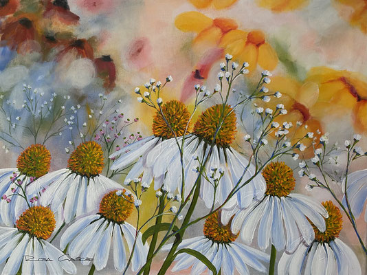 Verkauft!      Liebes Lüftchen 80x60 Acryl auf Leinwand         20221500