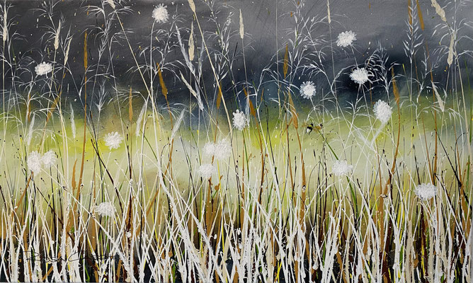 Mondschein  100x60 Acryl auf Leinwand           20231500