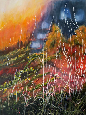 Ein neuer Tag erwacht       60x80    Acryl auf Leinwand                                      2021990