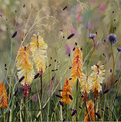 In der Wärme    60x60  Acryl auf Leinwand                            2023990