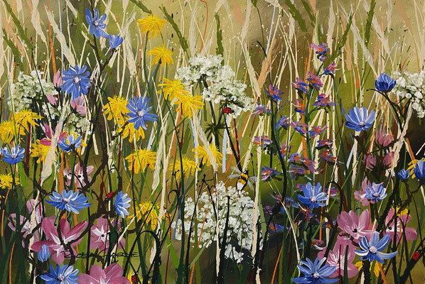 Auf Du und Du    60x40      Acryl auf Leinwand 2023850