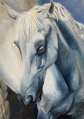 Auftragswerk! Ewig Verbunden   50x70  Acryl auf Leinwand