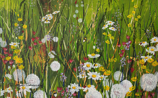 Fülle    80x50.   Acryl auf Leinwand.    20251400