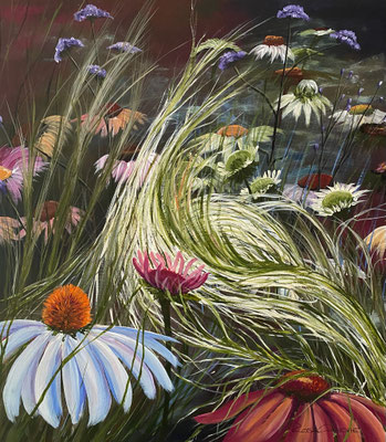 Lichtvoll   40x50.   Acryl auf Leinwand                                2022590