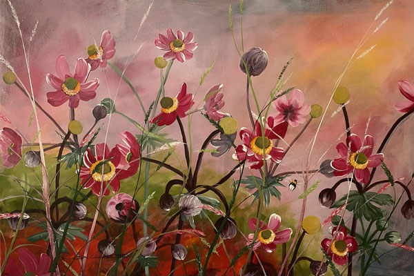 Eigenständig   90x60       Acryl auf Leinwand                        20221700