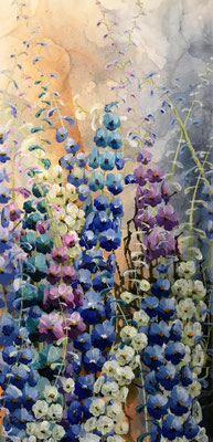 Fülle  40x80   Acryl auf Leinwand