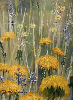 Goldig Goldig    30x40   Acryl auf Leinwand                          2021360