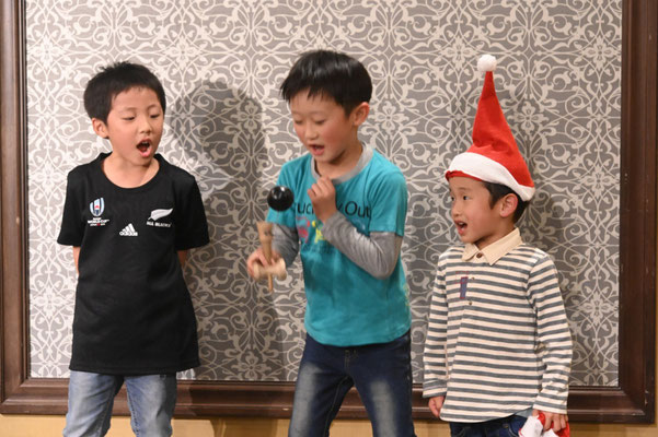 お孫様も特別出演！