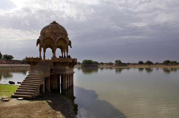 Jaisalmer 02 - Lac sacré Gadi Sagar