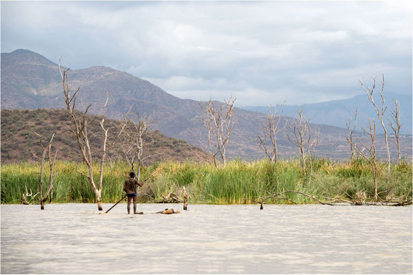 ETHIOPIE - Vallée de l'Omo - Lac Chamo 14