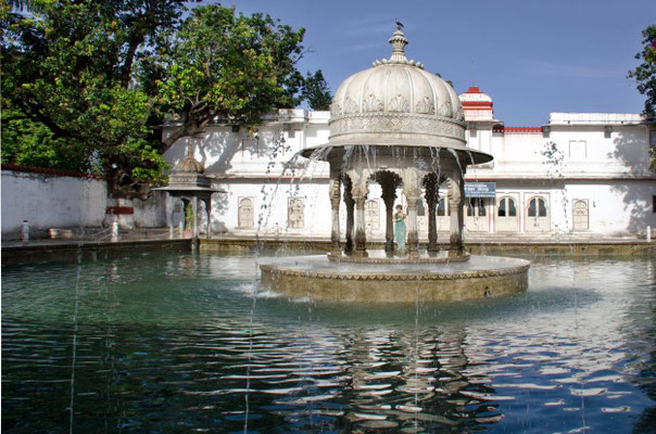 Udaipur 10 - Jardins Moghols de Sahelion Ki Bari