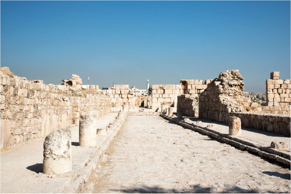 08 -Amman - Citadelle - Palais Omeyyade