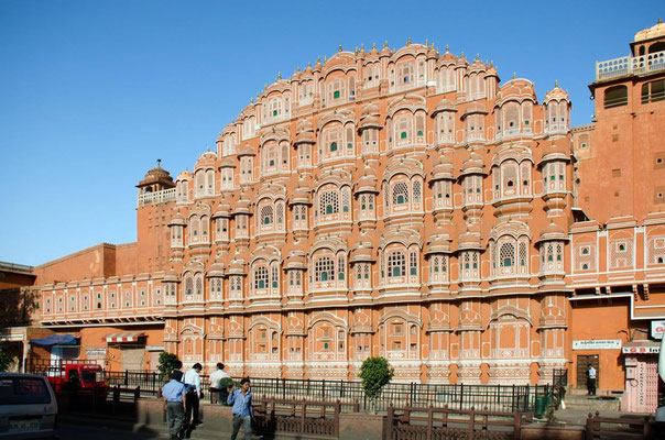 Jaipur - Autres 06 - Hawa Mahal - palais des vents