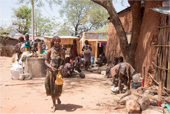 Ethiopie - Marché Hamar 04