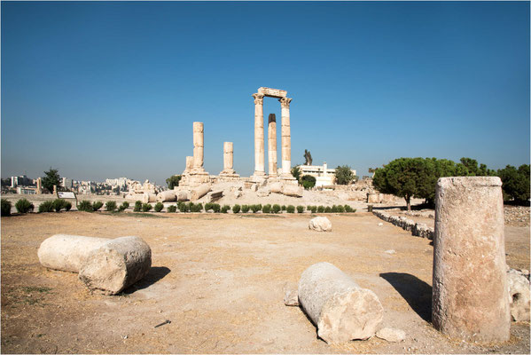 01 -Amman - Citadelle - Temple d'Hercule