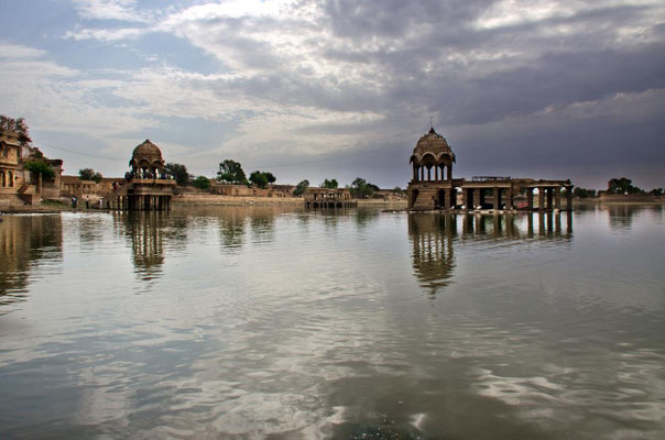 Jaisalmer 06 - Lac sacré Gadi Sagar