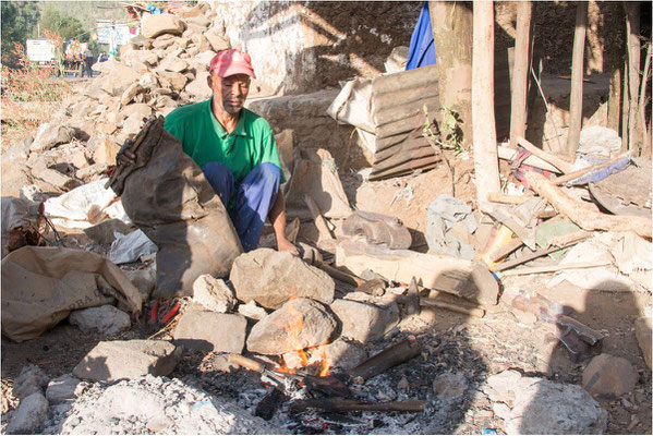 ETHIOPIE - Gondar - Village Falashas 04