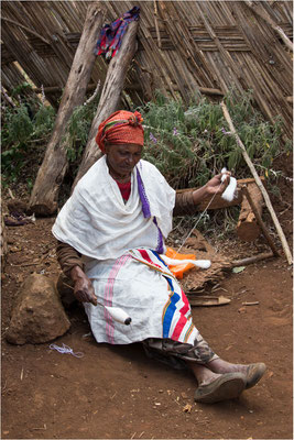 ETHIOPIE - Vallée de l'Omo - Village Dorzé 04