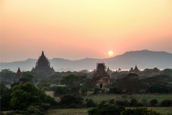 Bagan - Coucher de soleil depuis Shwe San Daw 05