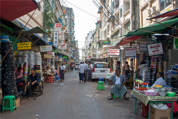 Yangon- Ville 08 - Quartier indien