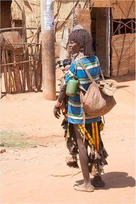 Ethiopie - Marché Hamar 10