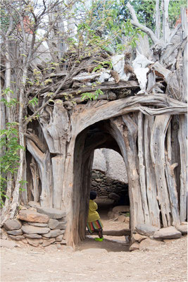 ETHIOPIE - Vallée de l'Omo - Village du roi Konso 01