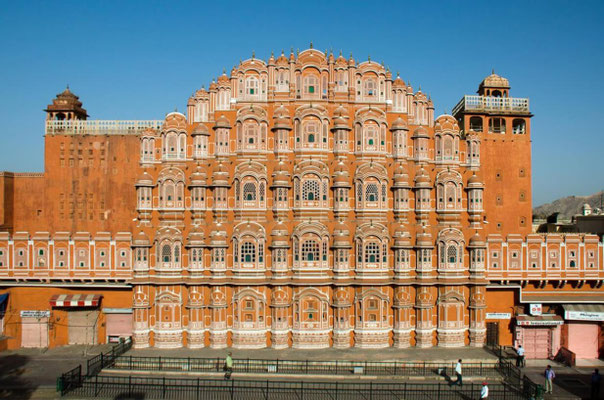 Jaipur - Autres 08 - Hawa Mahal - palais des vents