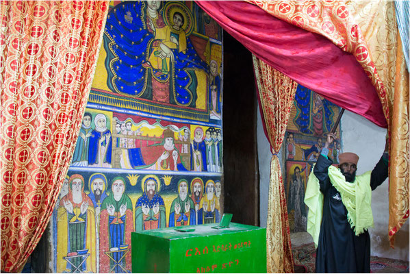 ETHIOPIE - Axoum - Sainte Marie de Sion 11 - Ancienne église