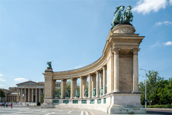 Városliget-Bois de la ville 07 - Hösök-tere - Place-des-Héros