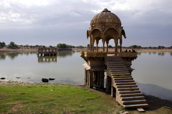 Jaisalmer 04 - Lac sacré Gadi Sagar