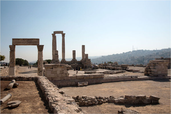 04 -Amman - Citadelle - Temple d'Hercule