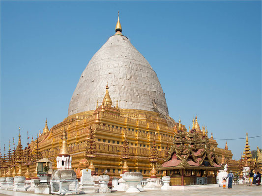 Bagan - Pagode Shwe Zi Gone 06