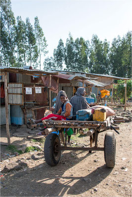 ETHIOPIE - Chutes du Nil Bleu - Sur la route 18