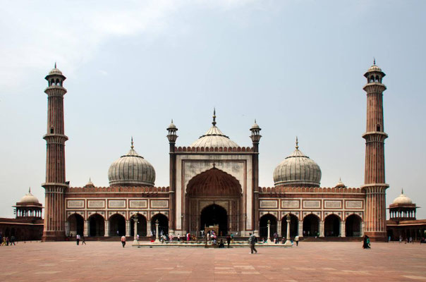 Delhi 01 - Mosquée Jama Masjid - plus grande mosquée de l'Inde