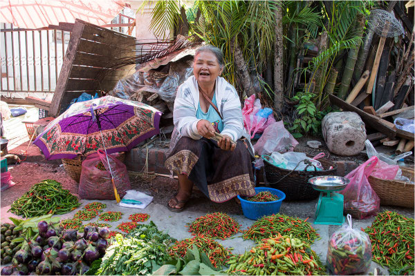 Luang Prabang - Marché de  Phosi - 06