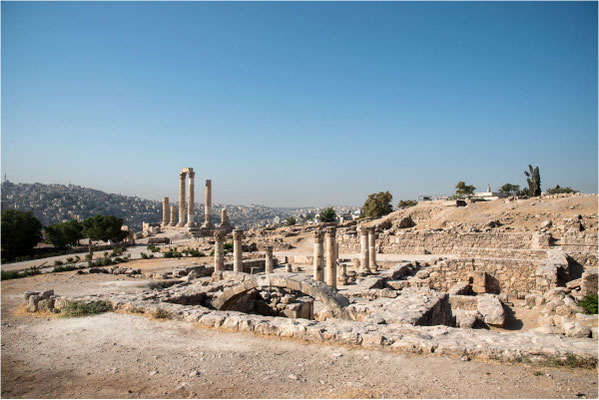 06 -Amman - Citadelle - Temple d'Hercule