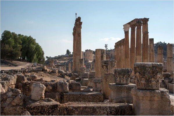 15 - Jérash - Avenue des colonnes - Cardo Maximus