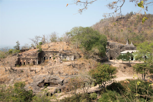 Monywa - Grottes de Po Win Taung 10