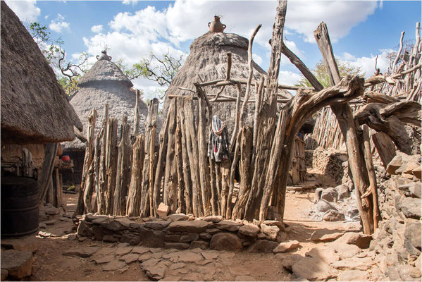 ETHIOPIE - Vallée de l'Omo - Village du roi Konso 04