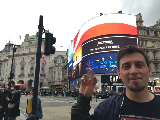 Coin goes to London