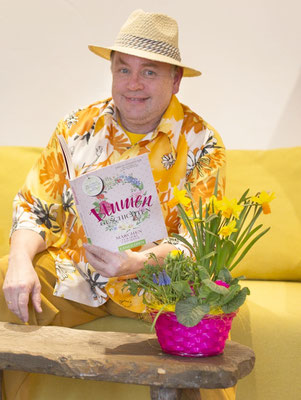 als Blumenfreund (Foto Maritsch Michael)