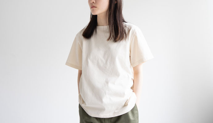 モデル身長：157cm size1　color：panache