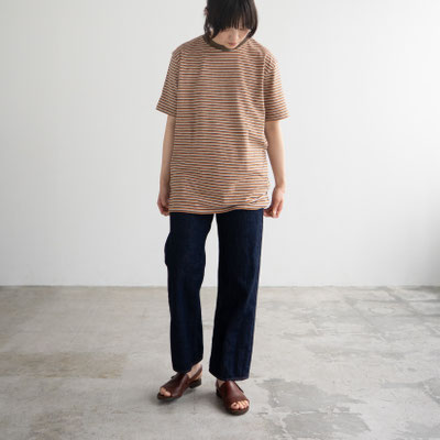 モデル身長:157cm size3 color:orange×olive