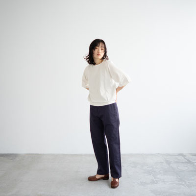 モデル身長:157cm color:off white