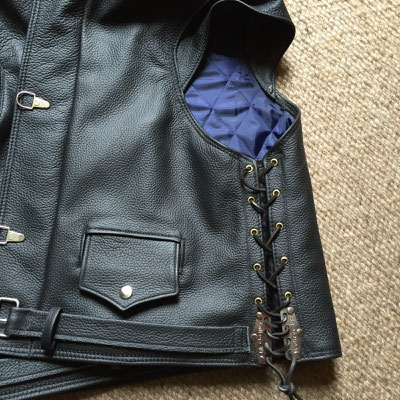 Mass- Ledergilet - Kundenauftrag