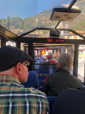 Mit dem Treno Dotto ins Gardemuseum