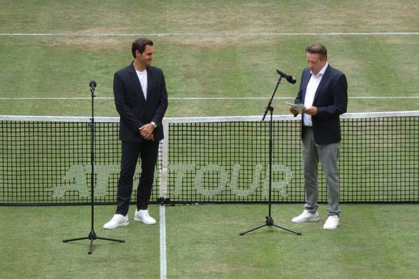 2023 - Halle/Westfalen - Ehrung Roger Federer_11