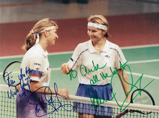 Stefanie Graf und Jana Novotna - Brighton - 1992
