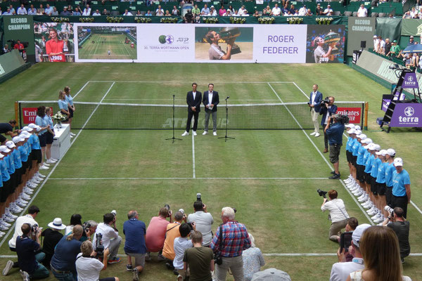 2023 - Halle/Westfalen - Ehrung Roger Federer_08