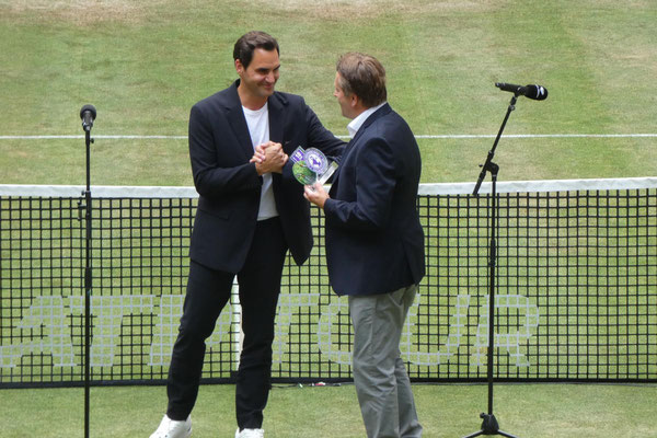 2023 - Halle/Westfalen - Ehrung Roger Federer_18